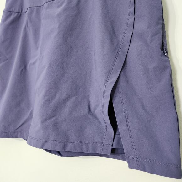 Alder Apparel Get Dirty Skort Athletic Performance Adventure Skirt Blue, L - Picture 4 of 10